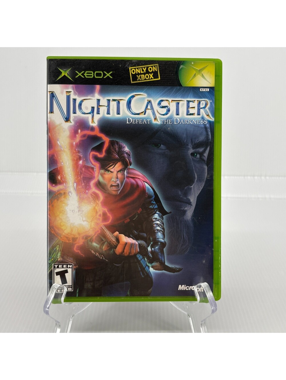 Nightcaster Defeat The Darkness Original Xbox Complete CIB NTSC Adventure Game